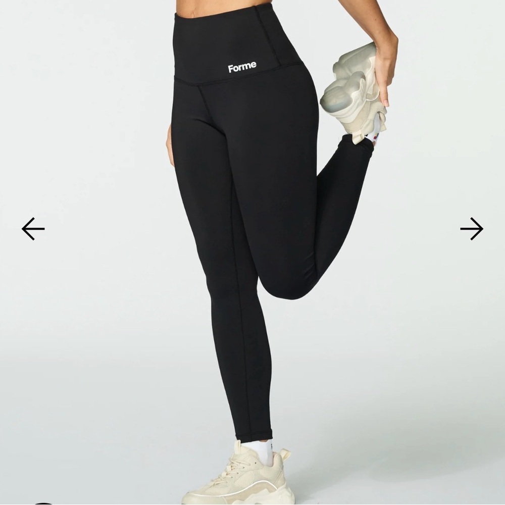 Forme Women's Sleek Black Leggings like new